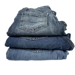 The Children's Place Girls Size 10 Straight Leg Jeans Bundle 3 Pairs Adj. Waist